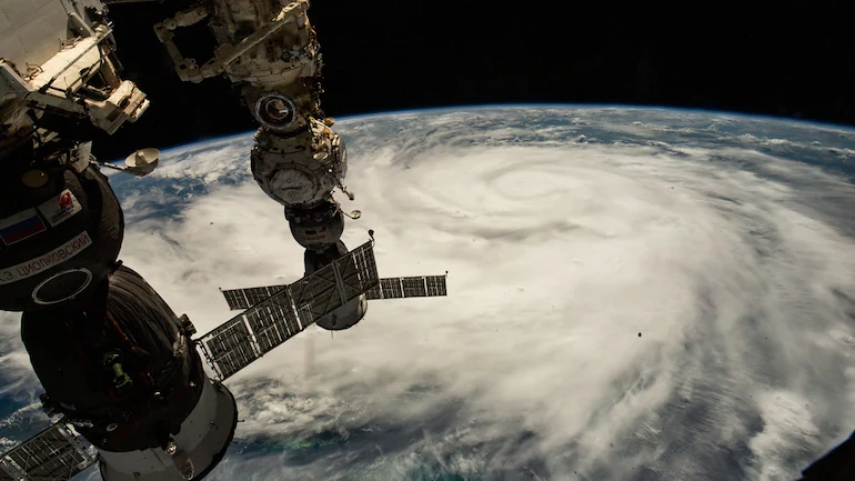Hurricane Ian as pictured from the Space Station. (Photo: Nasa)