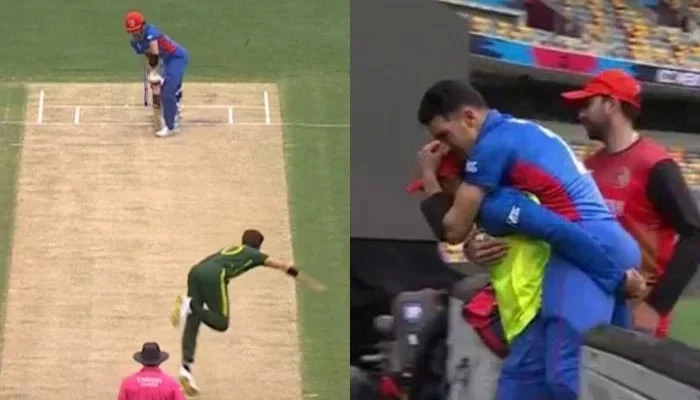 T20 World Cup: Shaheen's deadly bowling breaks the toe of an Afghan player Afghanistan opener Rahmanullah Gurbaz gets bowled by Pakistan bowler Shaheen Shah Afridi. — Screenshot from Twitter