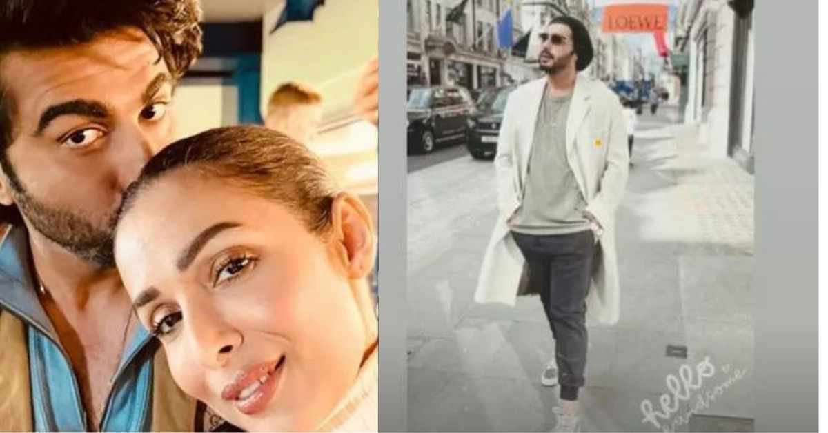 When Malaika Arora takes a photograph of Arjun Kapoor, he calls to her as the "Best Photographer."