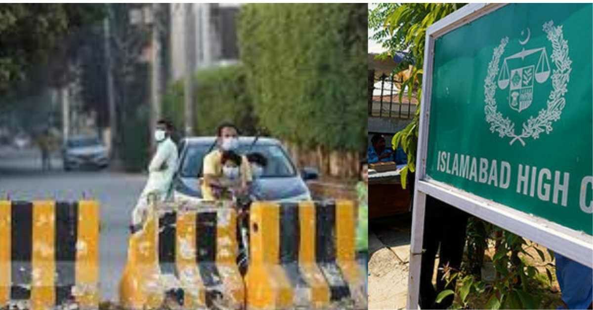 The Islamabad High Court has ordered the removal of the Aabpara-Melody Road barricades.