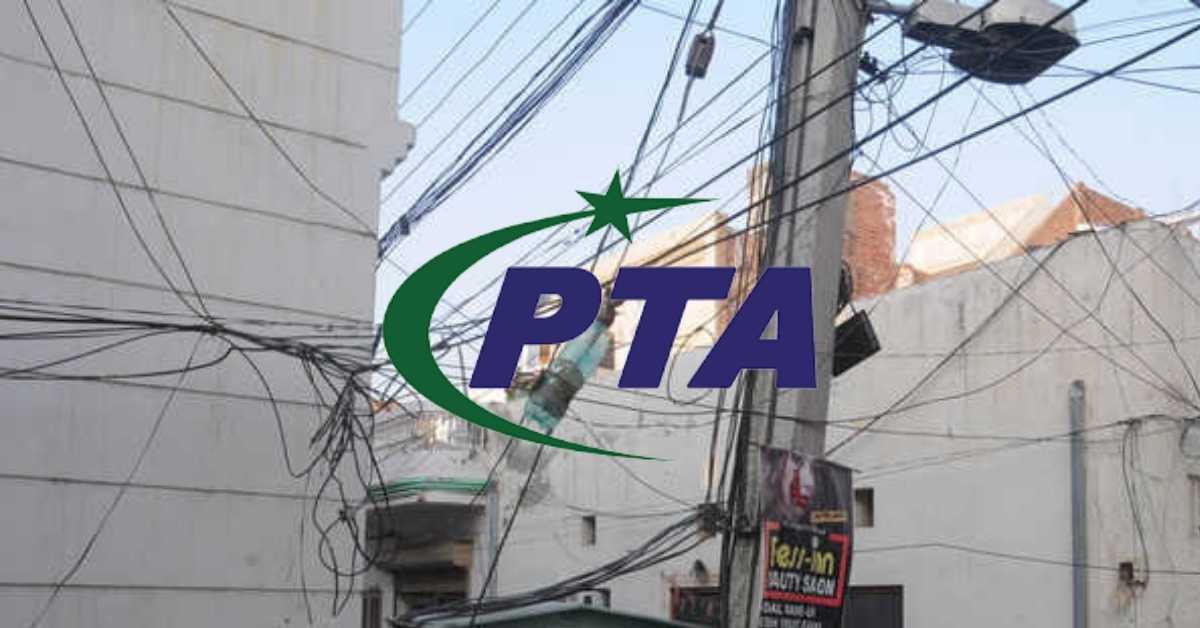 The PTA will crack down on Internet and TV wires dangling from power poles.