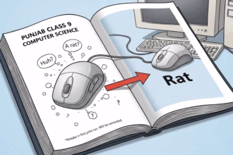 Punjab Class 9 Computer Science Textbook Mistakenly Calls Computer Mouse a Rat